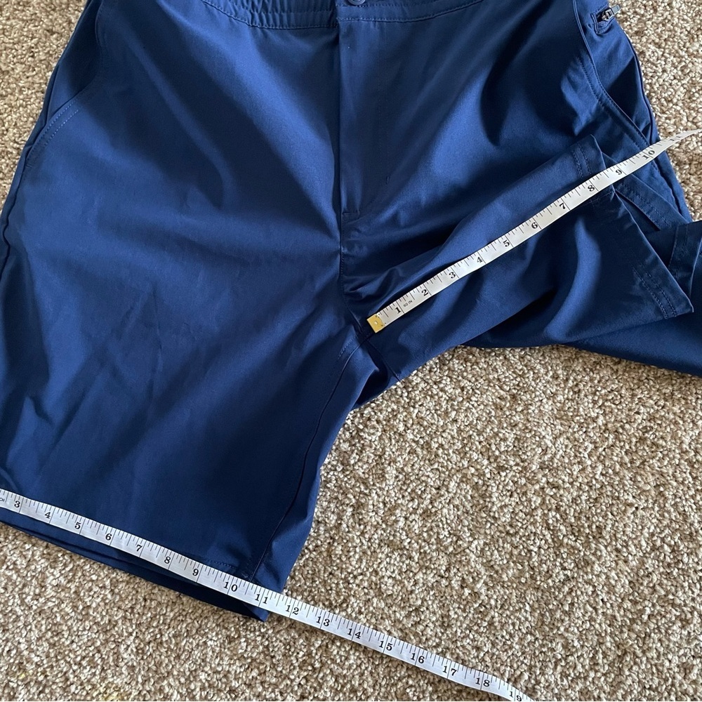 Lands’ End Active Shorts Men’s M Navy 8.5” Inseam Utility Hiking Outdoors - Picture 11 of 11